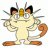 a mangy Meowth